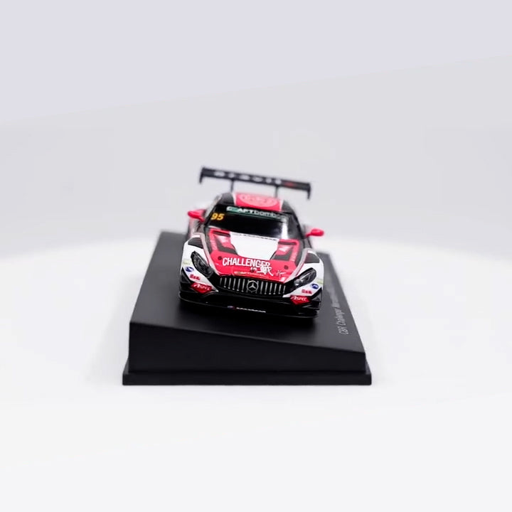 模型車|1:64|CBR CHALLENGER Mercedes-AMG GT3 Macau GT CUP 2020|歐陽若曦 #95