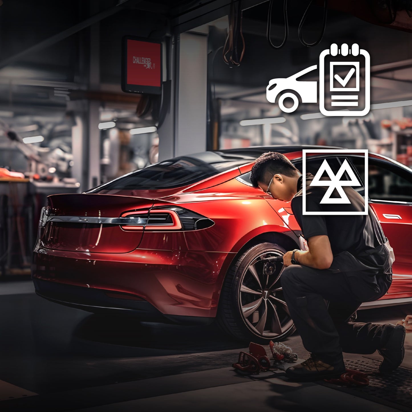 TESLA Exclusive Government Vehicle Inspection Package
