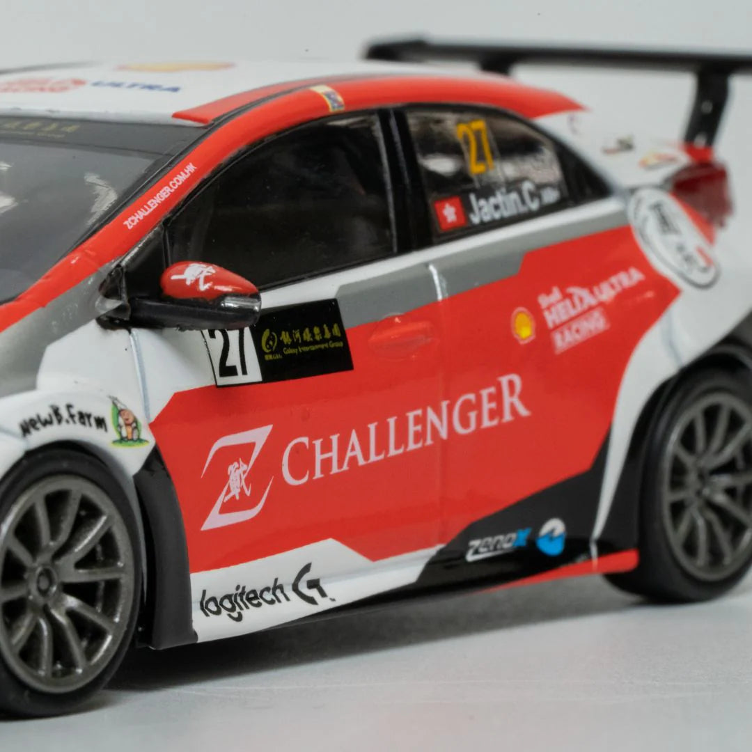 1:43 Honda CIVIC Type R FK2 TCR 澳門東望洋大賽 2021 #27 鍾澔軒